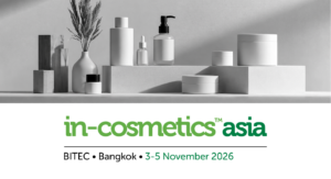 Meet us at Booth No – AJ33 at in-cosmetics Asia 2026.